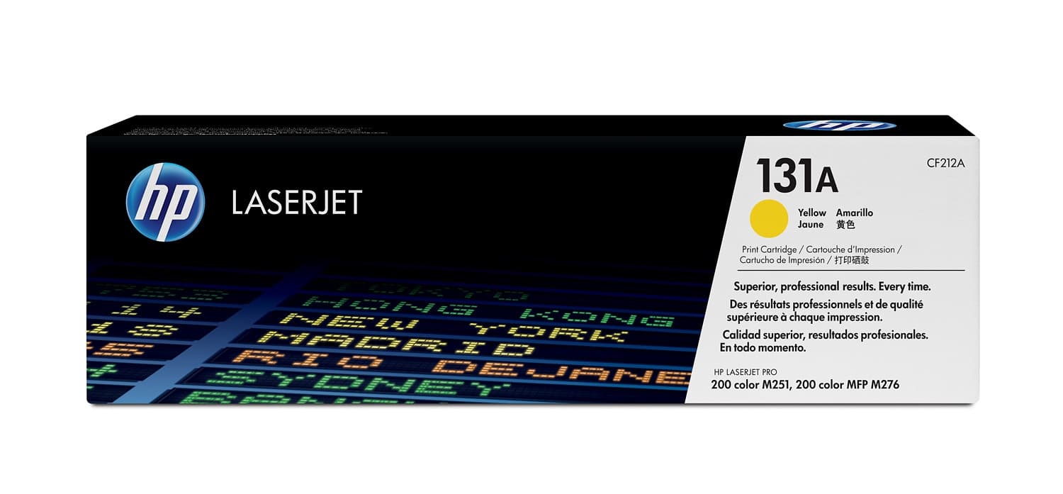 HP Cartuccia Toner originale giallo LaserJet 131A GARANZIA ITALIA
