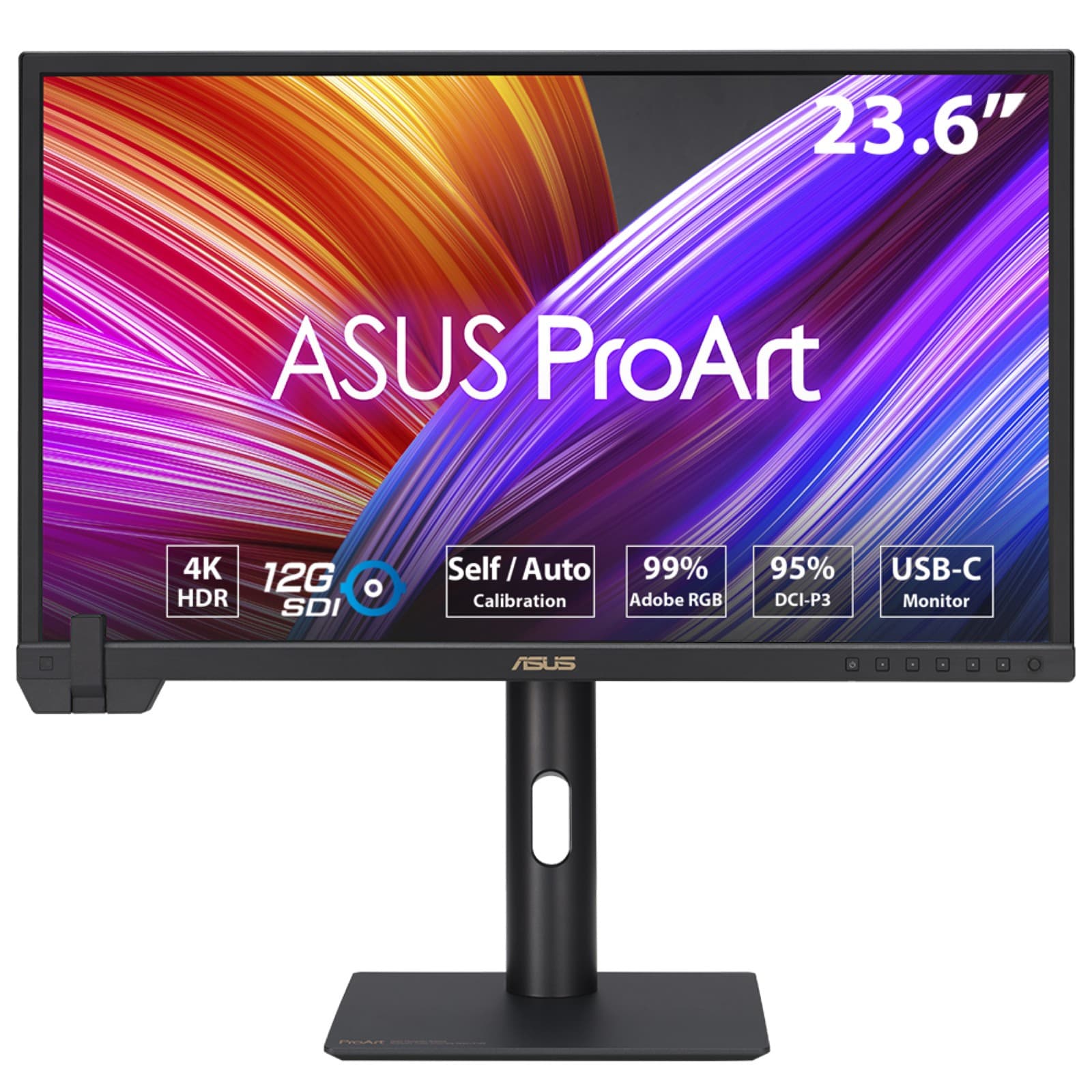 ASUS ProArt PA24US Monitor PC 59,9 cm (23.6") 3840 x 2160 Pixel 4K Ultra HD LCD Nero GARANZIA ITALIA
