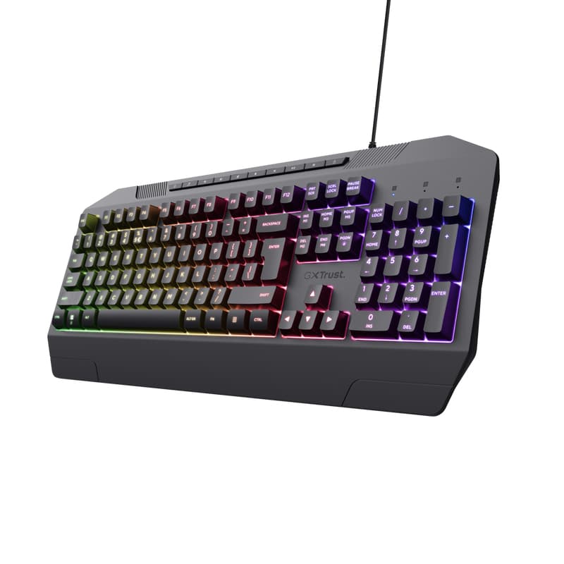 Trust GXT 836 EVOCX tastiera Gaming QWERTY Italiano Nero GARANZIA ITALIA