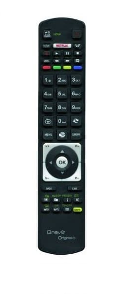 Bravo Original 6 telecomando IR Wireless TV Pulsanti GARANZIA ITALIA