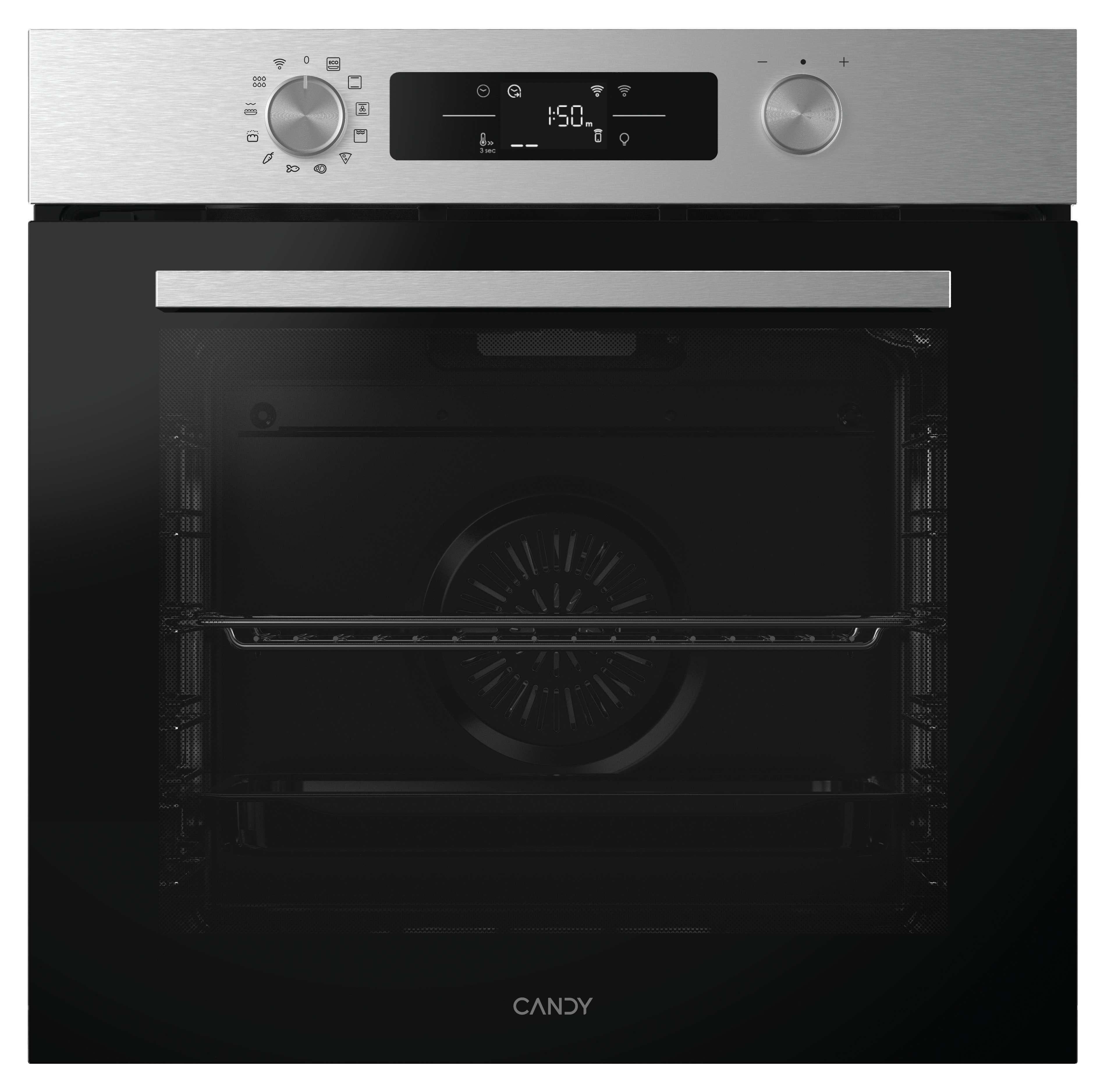 Candy Moderna CA6 N3B1HTX 78 L Nero, Acciaio inox GARANZIA ITALIA