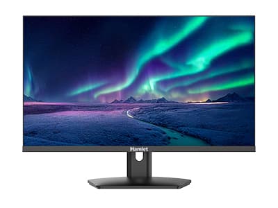 Hamlet HM27JF-V Monitor PC 68,6 cm (27") 1920 x 1080 Pixel Full HD LED Nero GARANZIA ITALIA