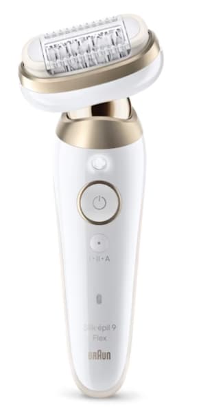 Braun Silk-épil 9 Silk·épil 9 Flex 40 pinzette Oro, Bianco GARANZIA ITALIA