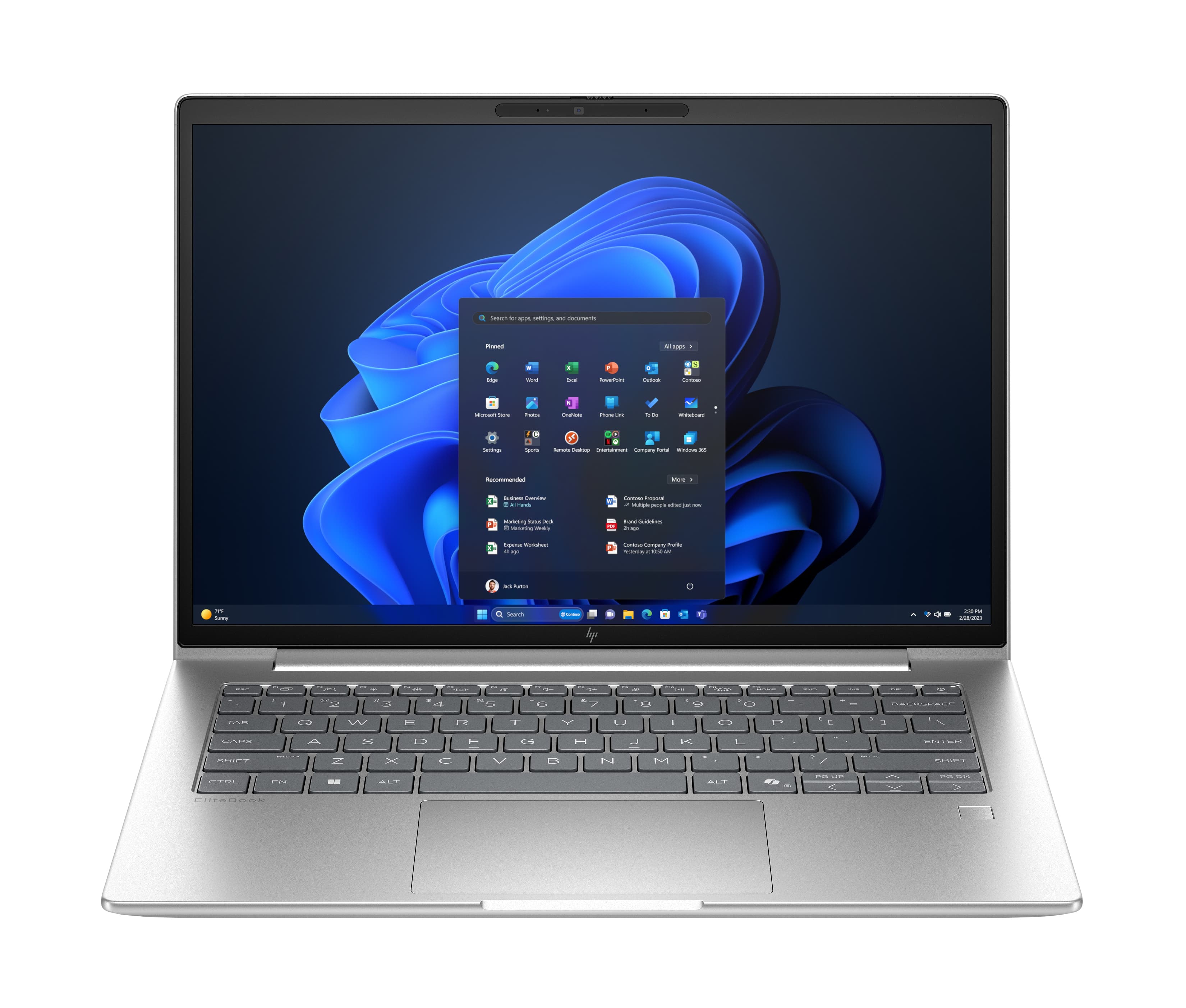 HP EliteBook 6 G1i 14 inch Notebook AI PC Intel Core Ultra 7 255U Computer portatile 35,6 cm (14") WUXGA 16 GB DDR5-SDRAM 512 GB SSD Wi-Fi 6E (802.11ax) Windows 11 Pro Argento GARANZIA ITALIA