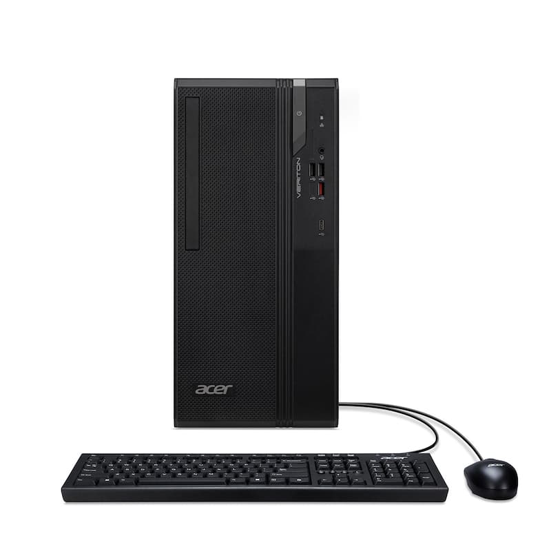 Acer Veriton VS2735G Intel Core Ultra 7 265 16 GB DDR5-SDRAM 512 GB SSD Windows 11 Pro Midi Tower PC Nero GARANZIA ITALIA