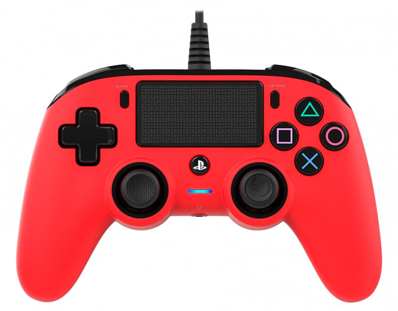 NACON PS4OFCPADRED periferica di gioco Rosso USB Gamepad Analogico/Digitale PC, PlayStation 4 GARANZIA ITALIA