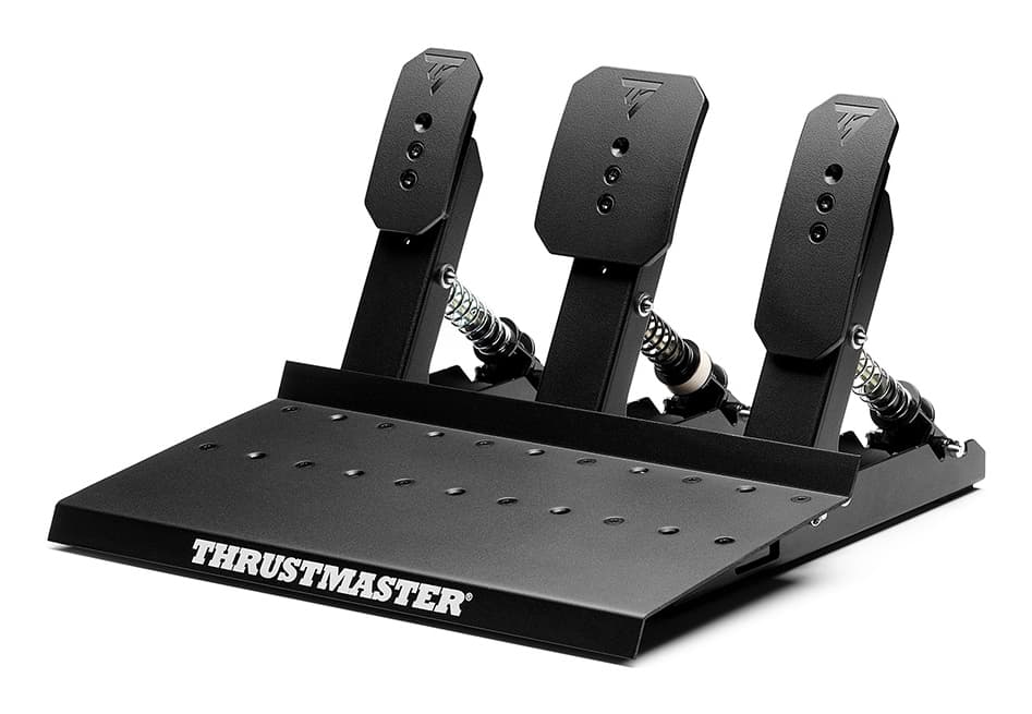 Thrustmaster Raceline Pedals III Nero RJ-12 Pedali Analogico/Digitale PC, PlayStation 4, PlayStation 5, Xbox One, Xbox Series S, Xbox Series X, Xbox One X, Xbox One S GARANZIA ITALIA