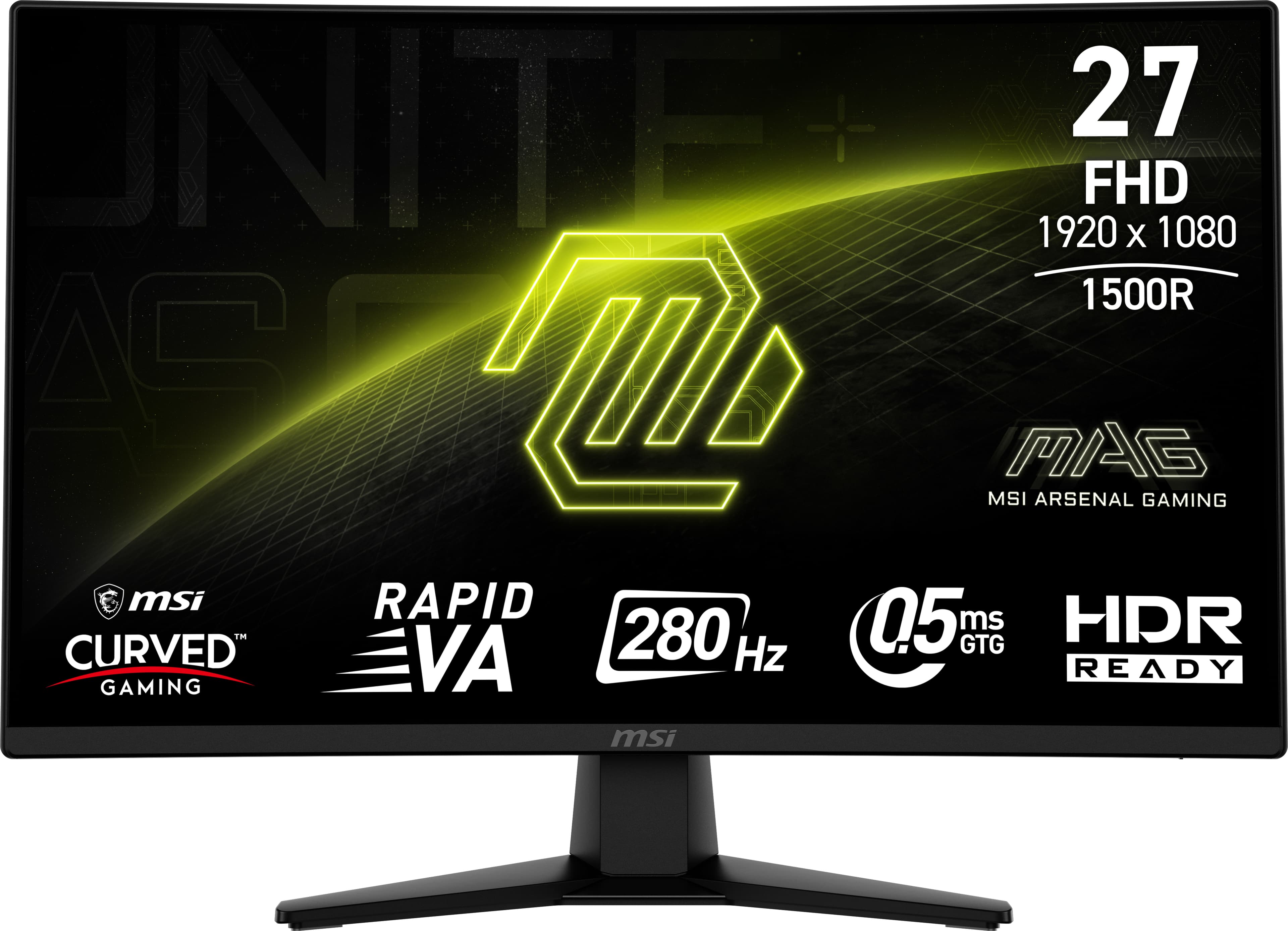 MSI MAG 274CXF Monitor PC 68,6 cm (27") 1920 x 1080 Pixel Full HD Nero GARANZIA ITALIA