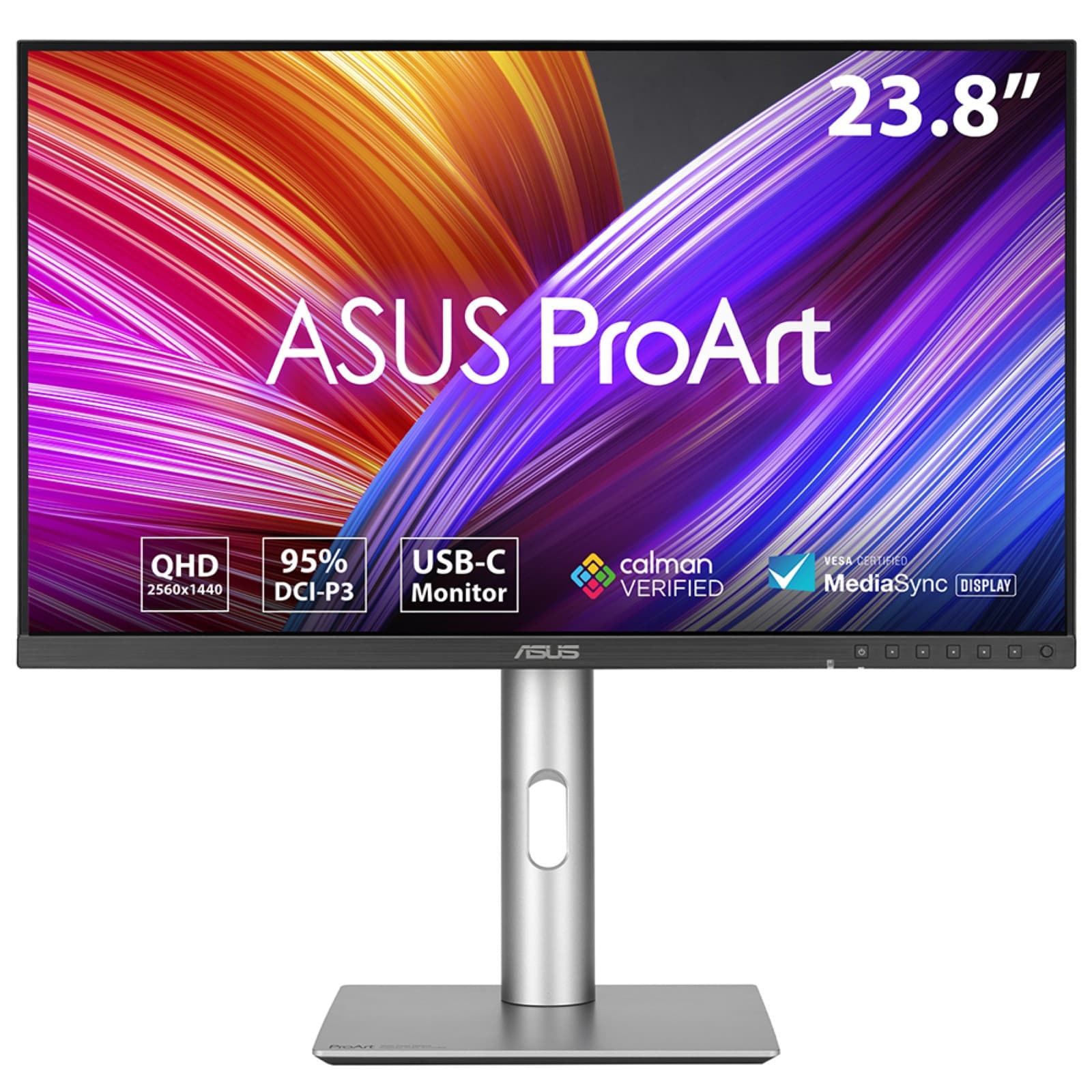 ASUS ProArt Display PA24ACRV Monitor PC 60,5 cm (23.8") 2560 x 1440 Pixel Quad HD LCD Nero GARANZIA ITALIA