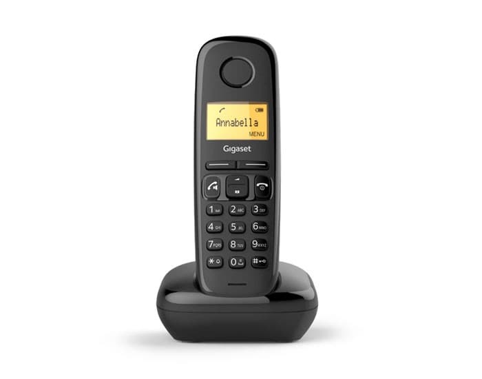 Gigaset A270 Telefono DECT Identificatore di chiamata Nero GARANZIA ITALIA