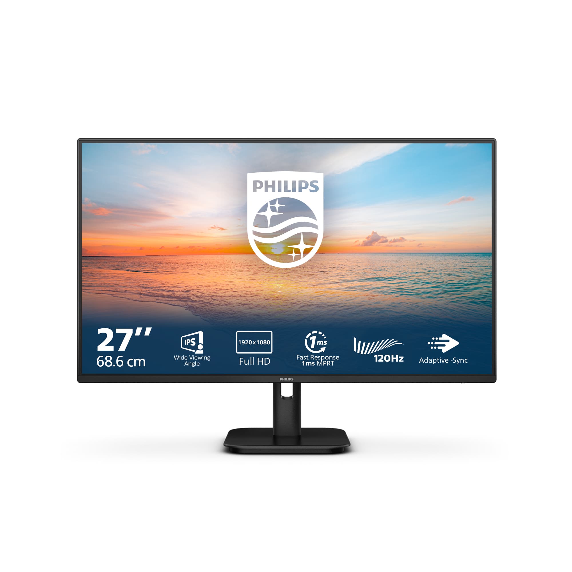 Philips Serie 1000 27E1N1100A/00 Monitor PC 68,6 cm (27") 1920 x 1080 Pixel Full HD LCD Nero GARANZIA ITALIA