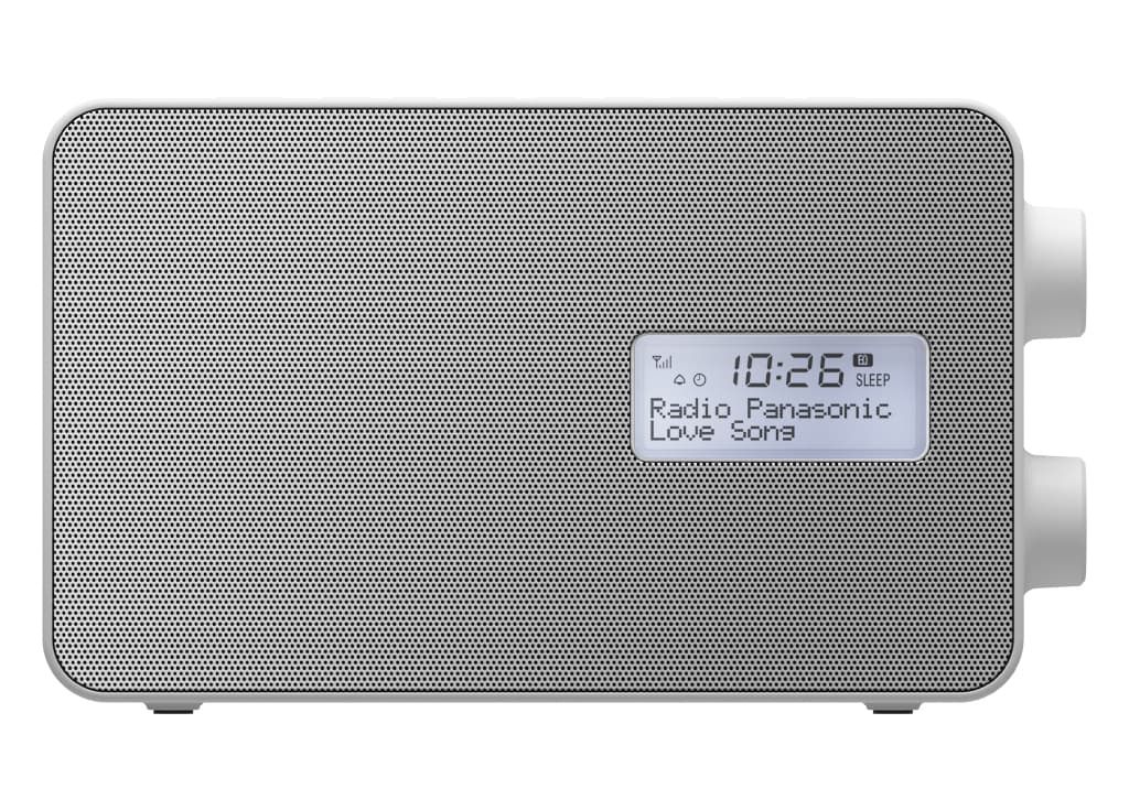 Panasonic Radio digitale, bianco, DAB+/FM, protezione da spruzzi GARANZIA ITALIA