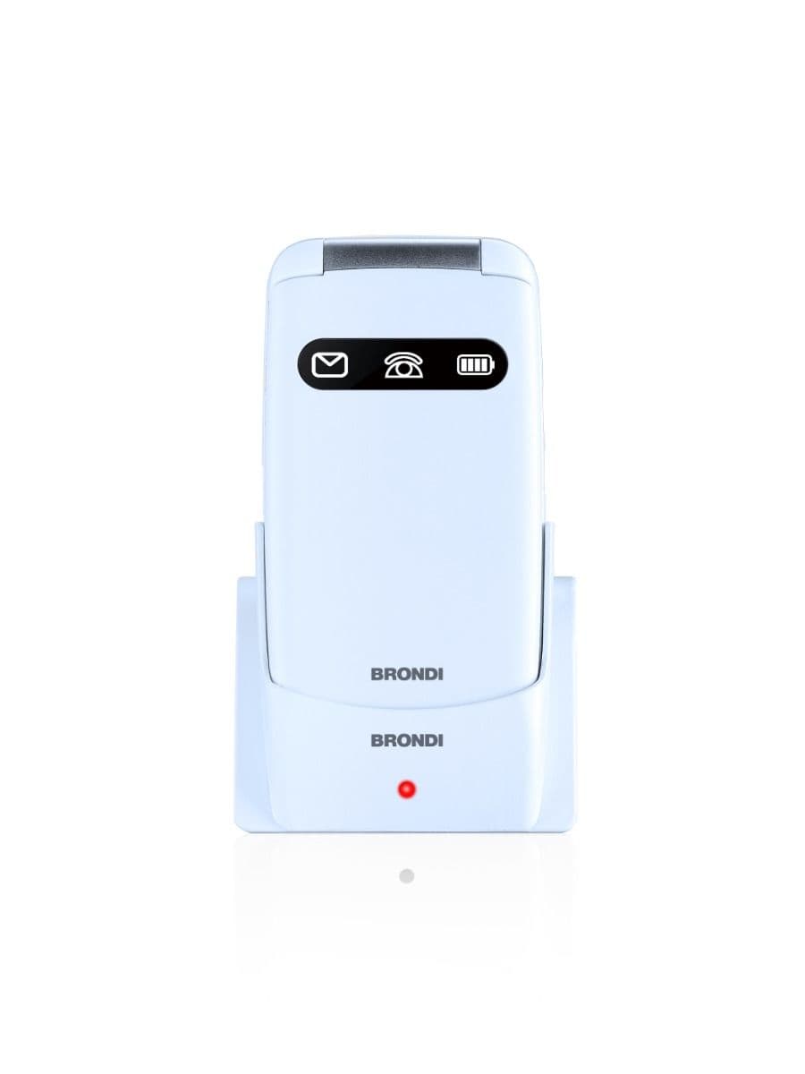 Brondi Amico Favoloso 7,11 cm (2.8") Bianco Telefono di livello base GARANZIA ITALIA
