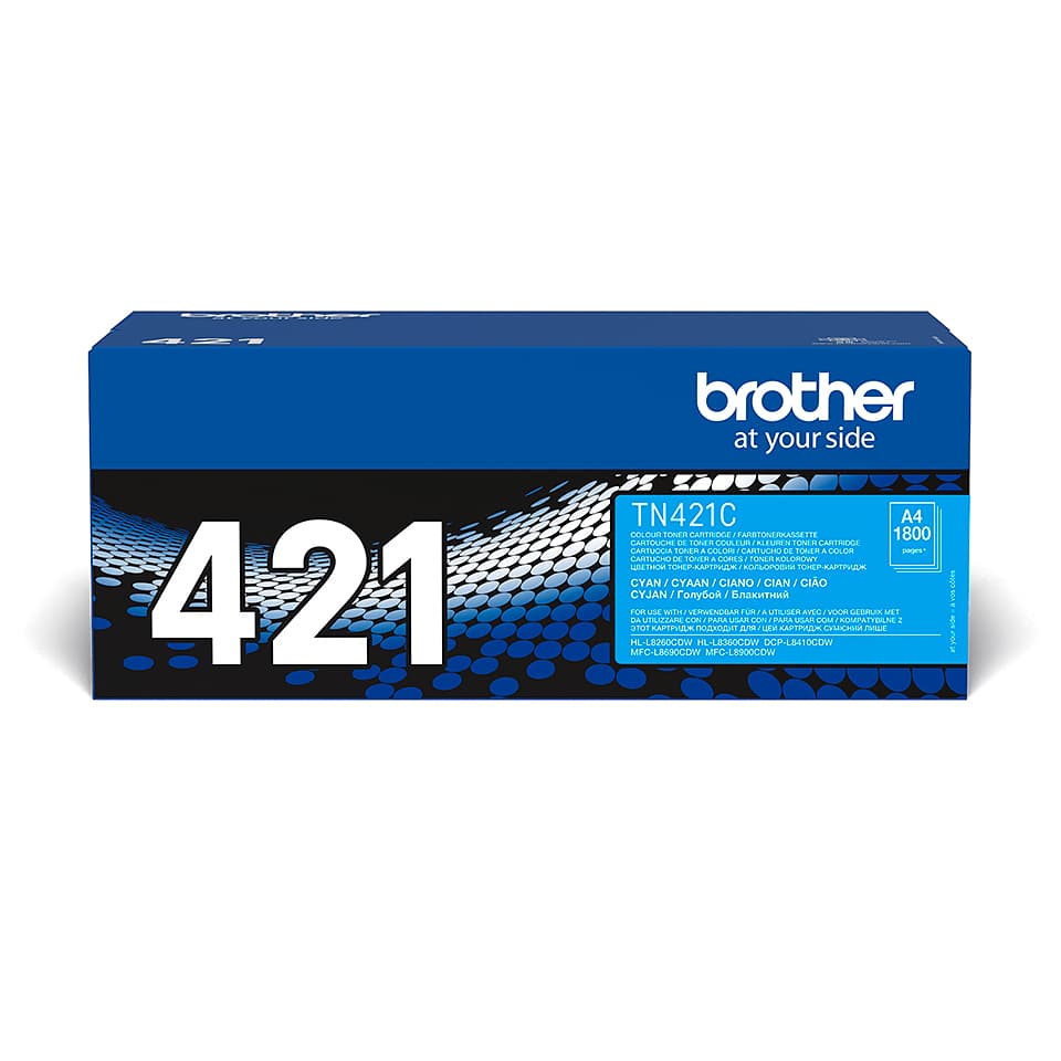 Brother TN-421C cartuccia toner 1 pz Originale Ciano GARANZIA ITALIA