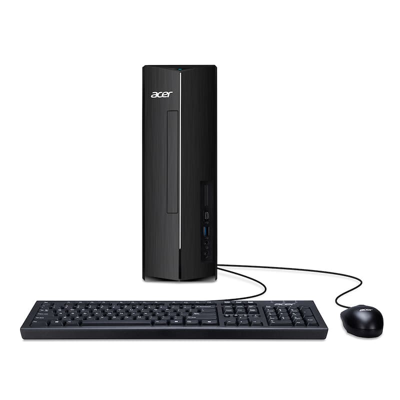 Acer ASPIRE XC-1725_BARR AMD Ryzen™ 5 7430U 16 GB DDR4-SDRAM 512 GB SSD Windows 11 Home Desktop PC Nero GARANZIA ITALIA