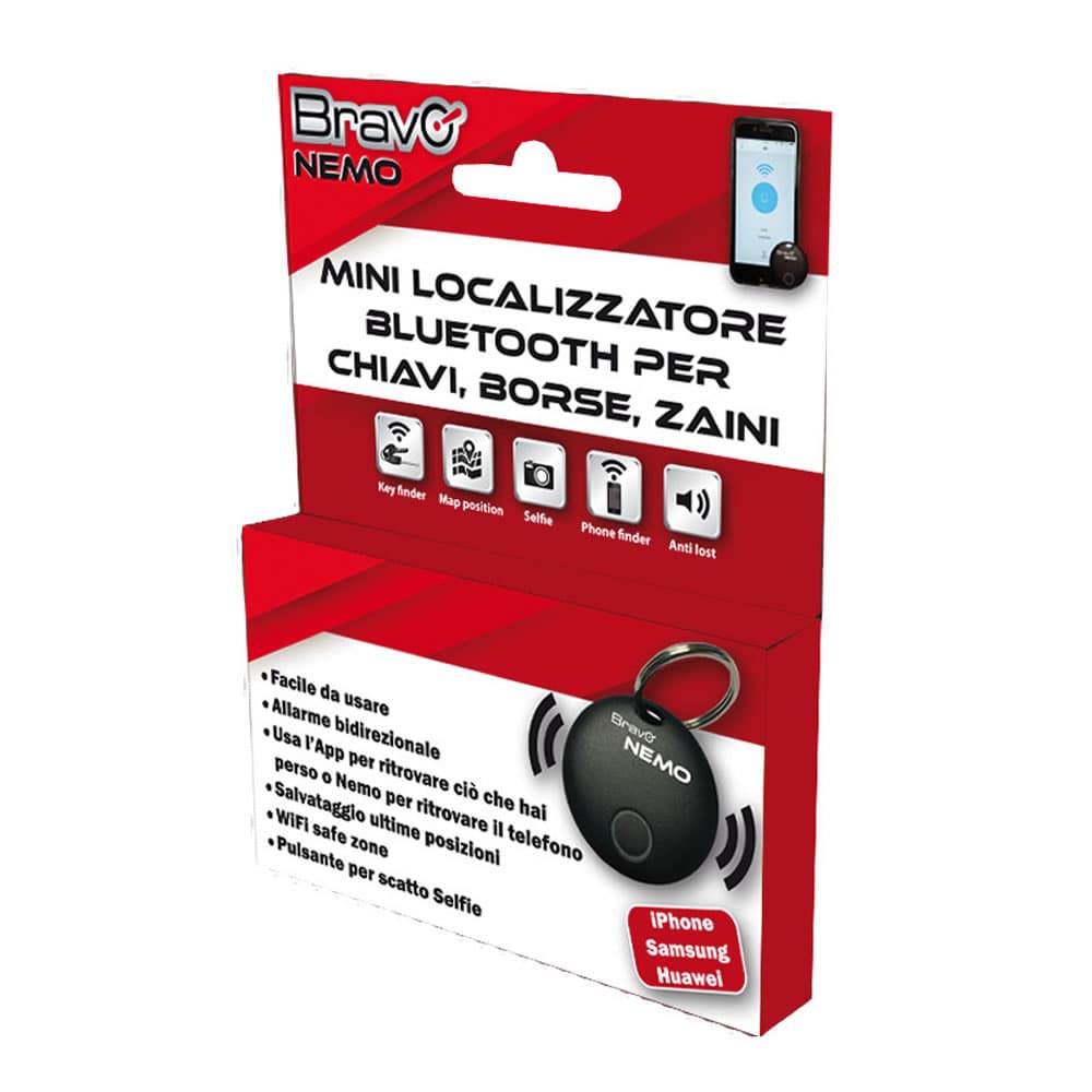 Bravo 92902962 localizzatore e cercatore GPS Nero GARANZIA ITALIA