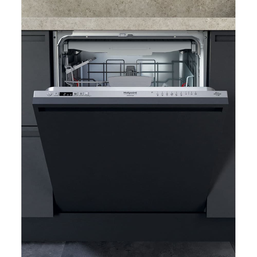 Hotpoint Ariston HA4IFC14BS, Lavastoviglie 60cm, classe C, 14 coperti, 44dBA, cerniere sliding GARANZIA ITALIA