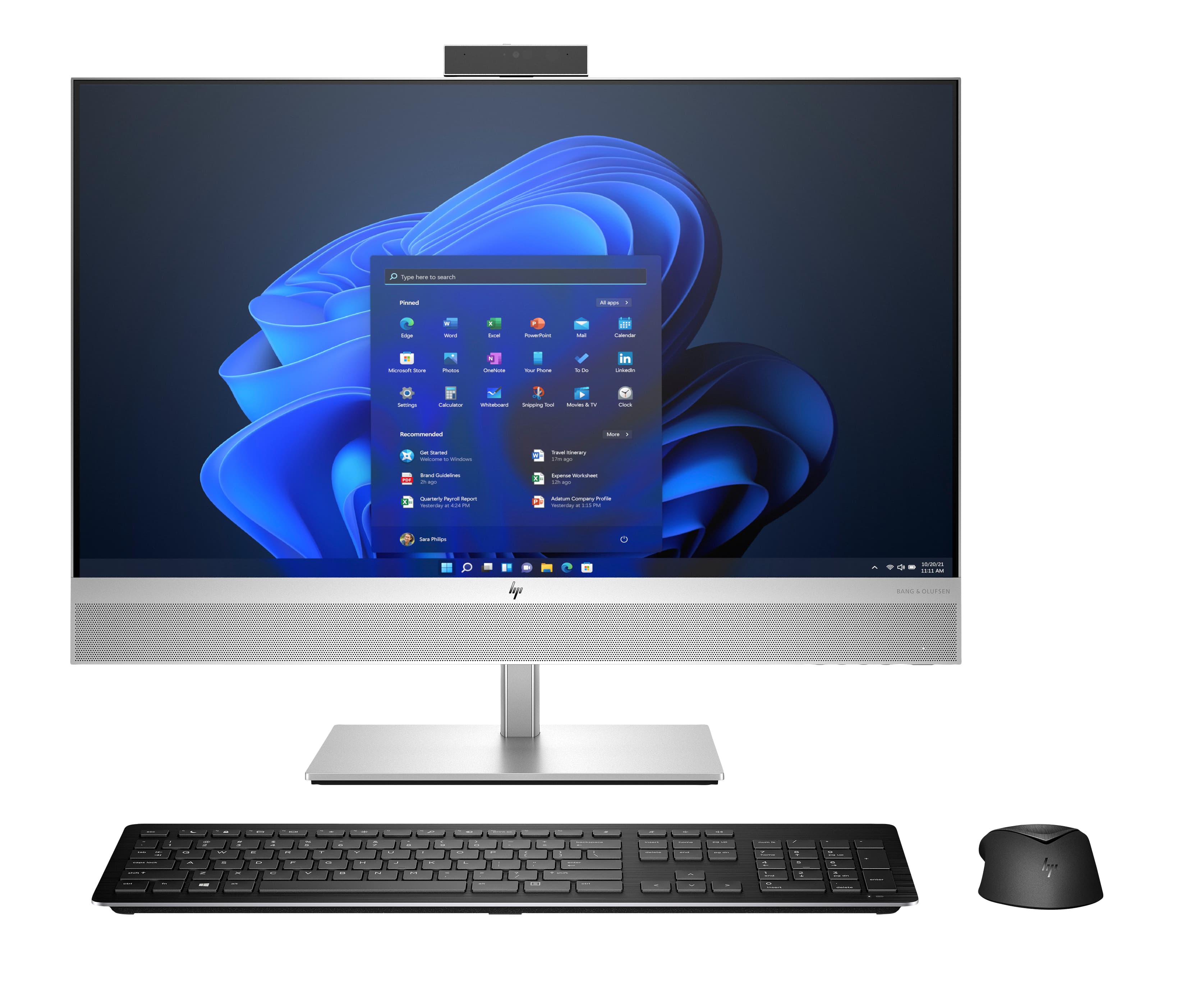 HP EliteOne 870 G9 All-in-One PC Wolf Pro Security Edition Intel® Core™ i7 68,6 cm (27") 1920 x 1080 Pixel PC All-in-one 16 GB DDR5-SDRAM 512 GB SSD Windows 11 Pro Wi-Fi 6E (802.11ax) Argento GARANZIA ITALIA