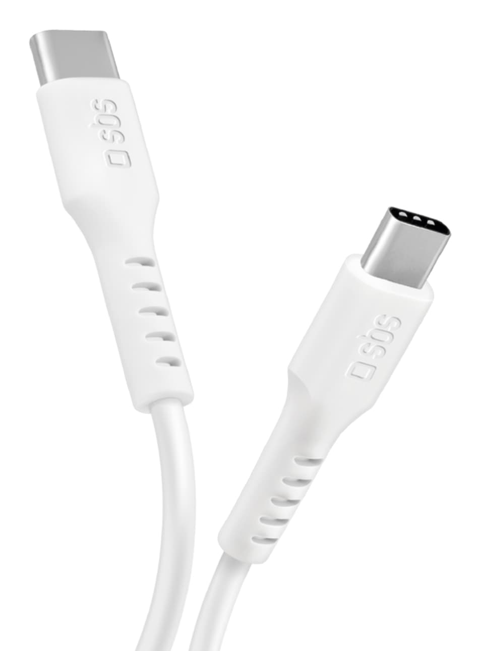 SBS TECABLETCC10W cavo USB USB 2.0 1 m USB C 0,48 Gbit/s 25 W Bianco GARANZIA ITALIA