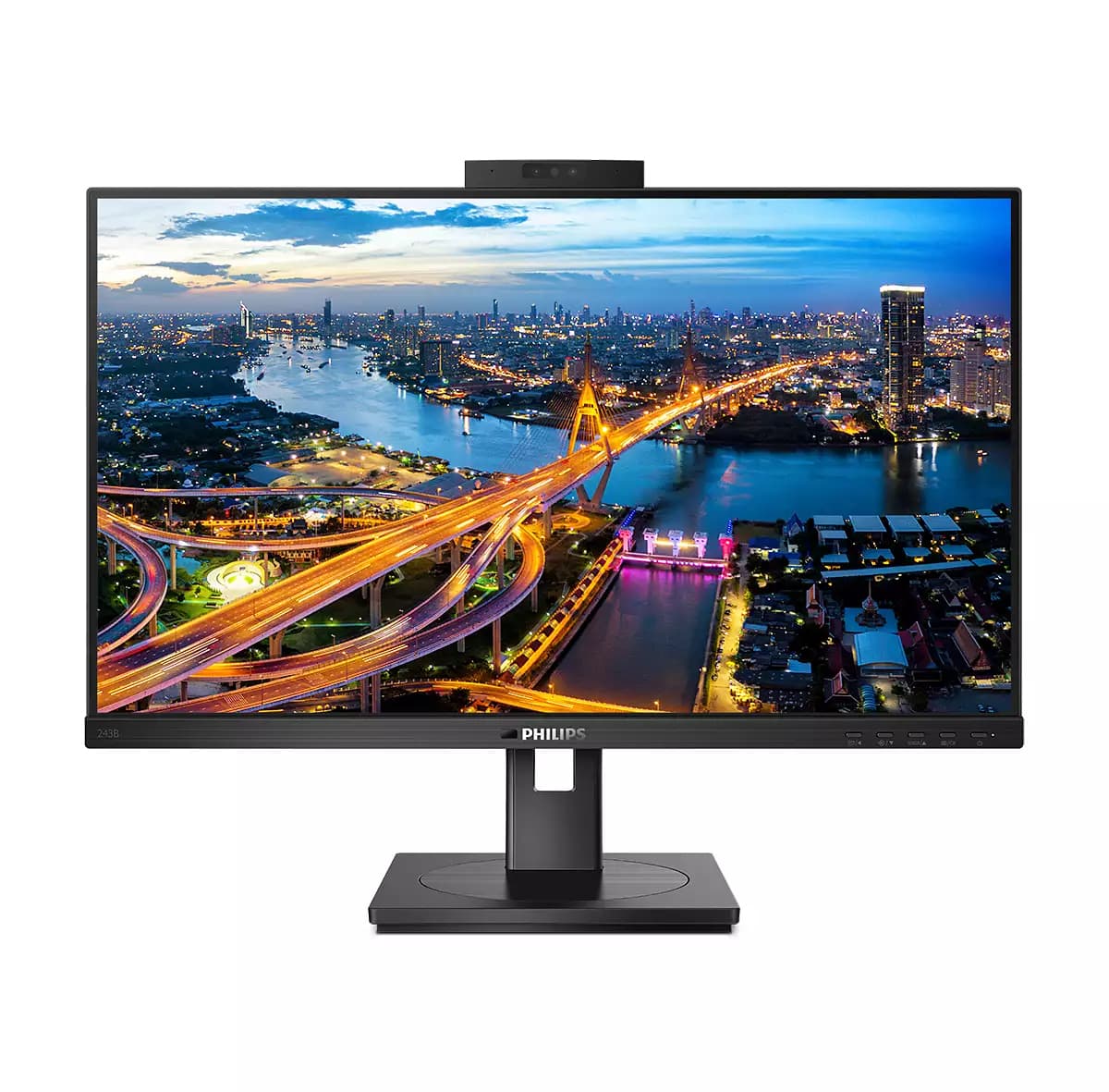 Philips B Line 243B1JH/00 Monitor PC 60,5 cm (23.8") 1920 x 1080 Pixel Full HD LCD Nero GARANZIA ITALIA