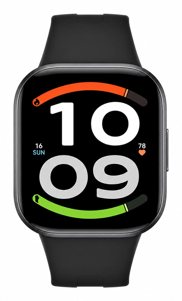 Xiaomi Redmi Watch 6 Active 4,7 cm (1.85") AMOLED 46 mm Digitale 390 x 450 Pixel Touch screen Nero GPS (satellitare) GARANZIA ITALIA