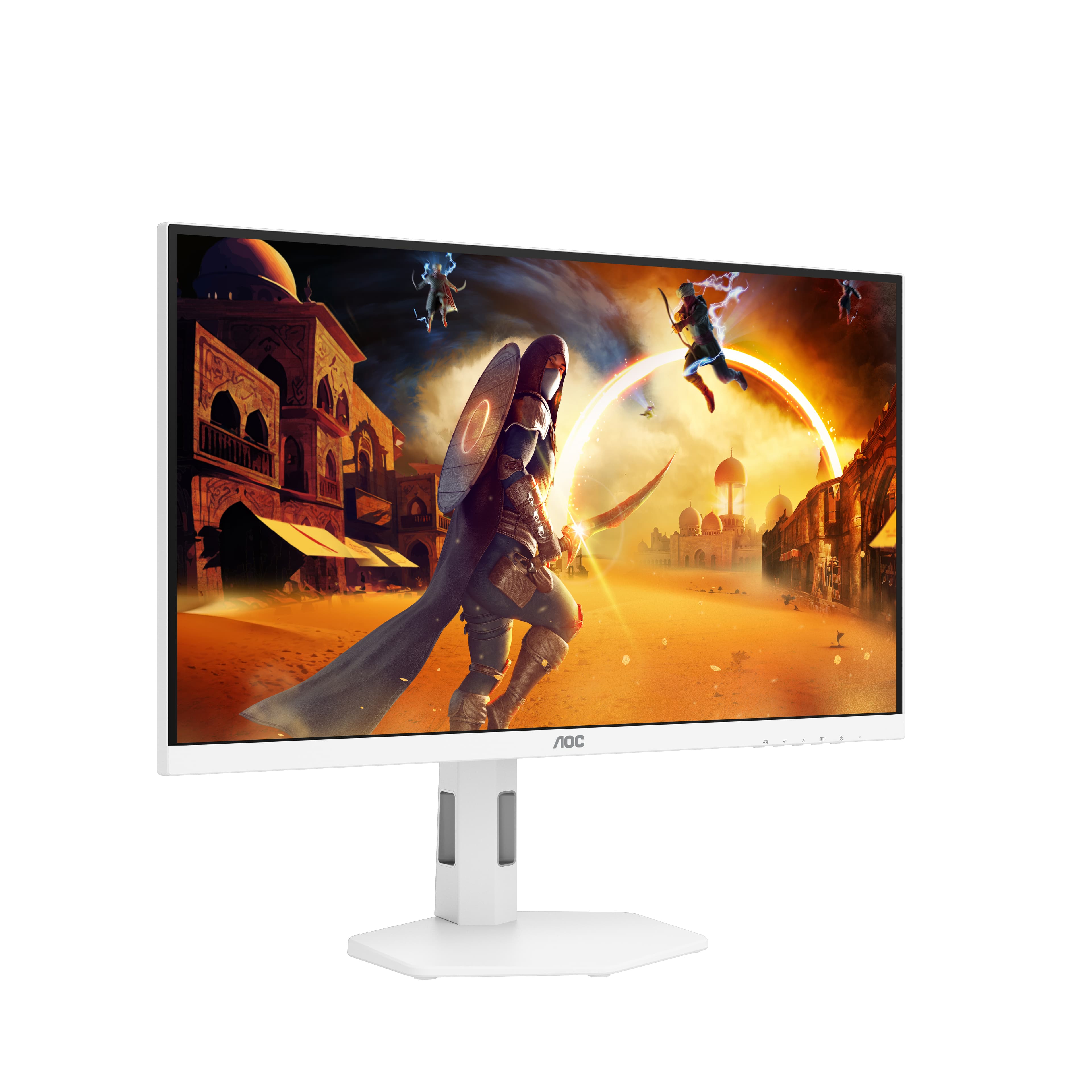 AOC G4 U27G4/WS Monitor PC 68,6 cm (27") 3840 x 2160 Pixel 4K Ultra HD Argento, Bianco GARANZIA ITALIA
