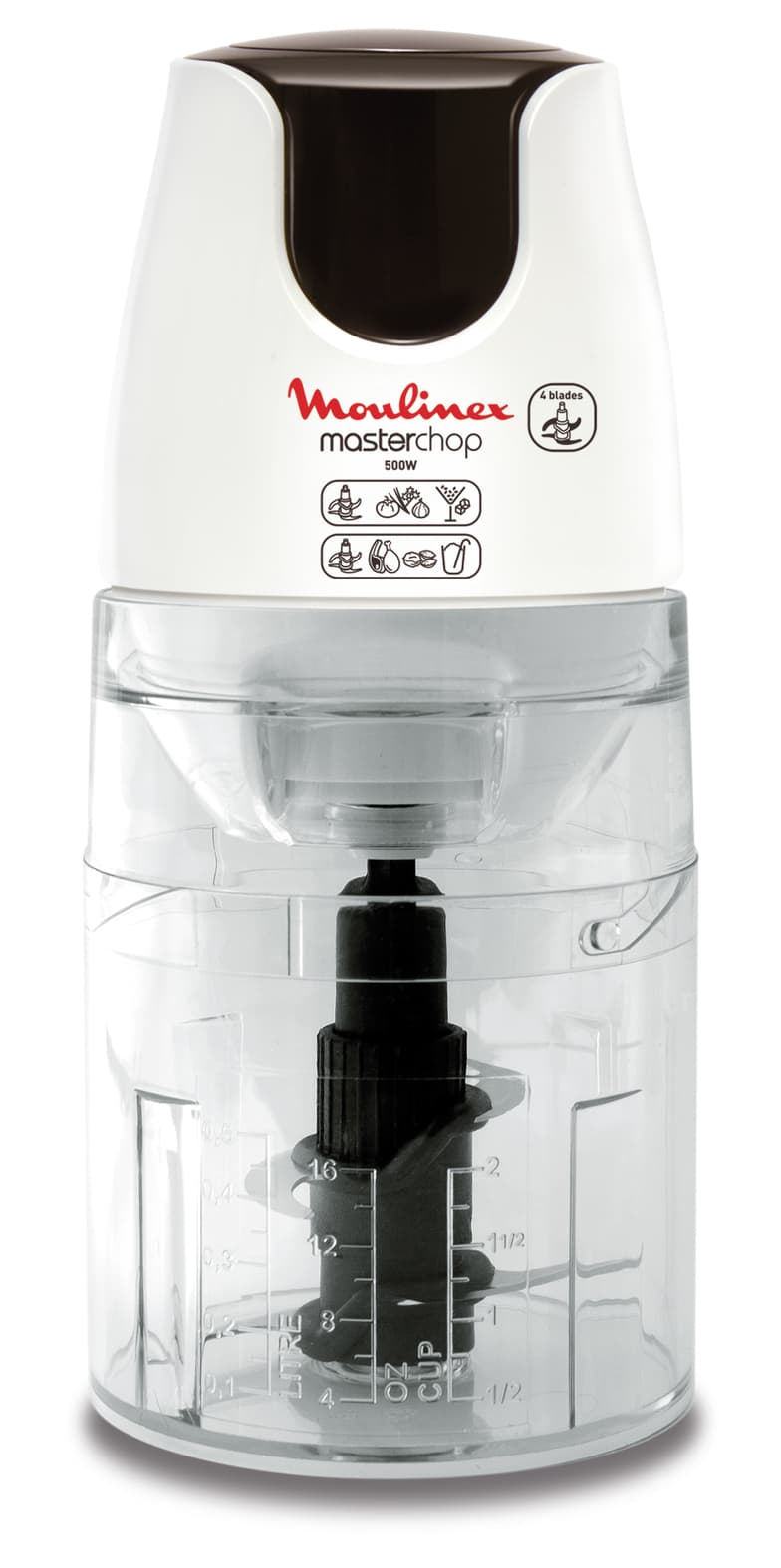 Moulinex Masterchop, Mini Tritatutto, 4 Lame, DJ450 GARANZIA ITALIA