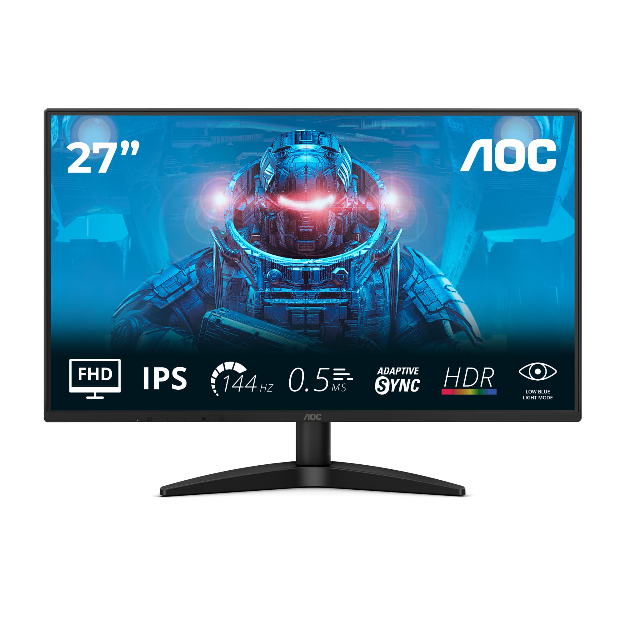 AOC 27B36X/69 Monitor PC 68,6 cm (27") 1920 x 1080 Pixel Nero GARANZIA ITALIA