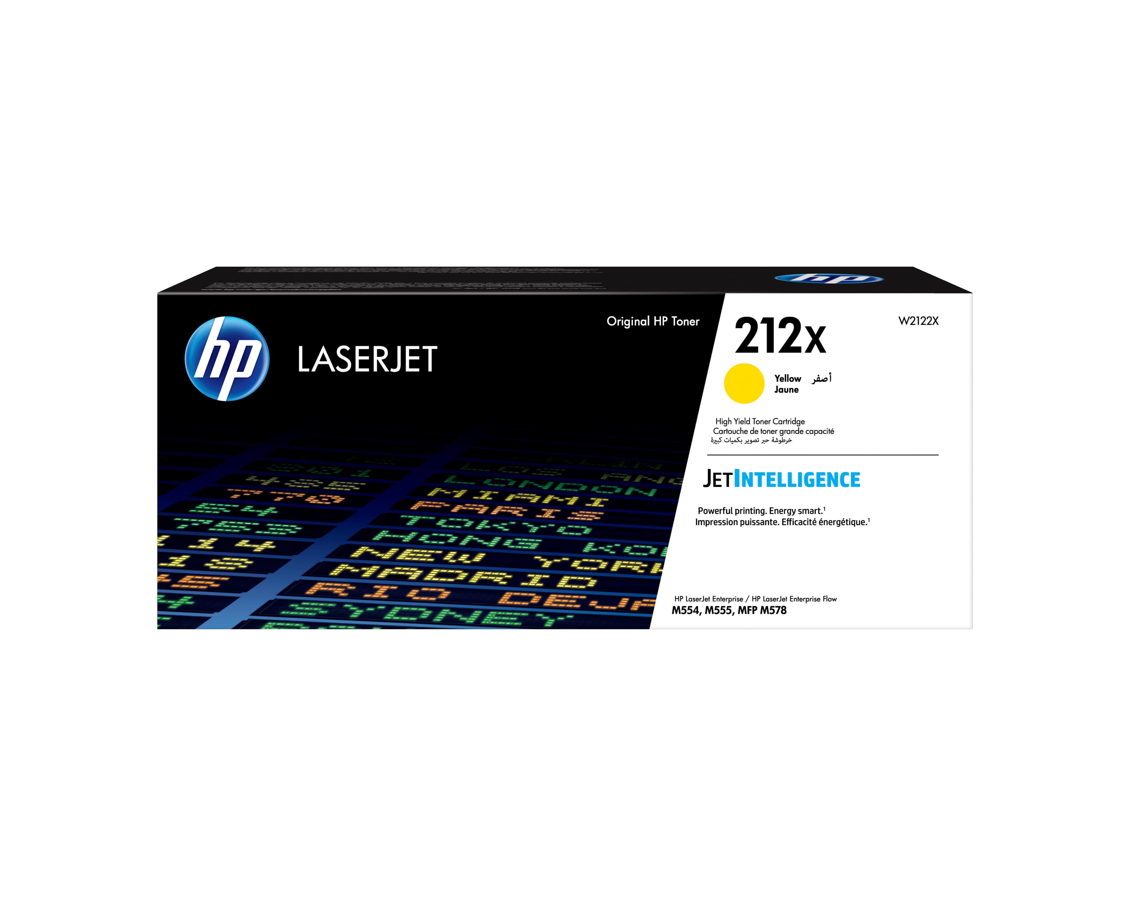 HP Cartuccia toner giallo originale LaserJet 212X ad alta capacità GARANZIA ITALIA