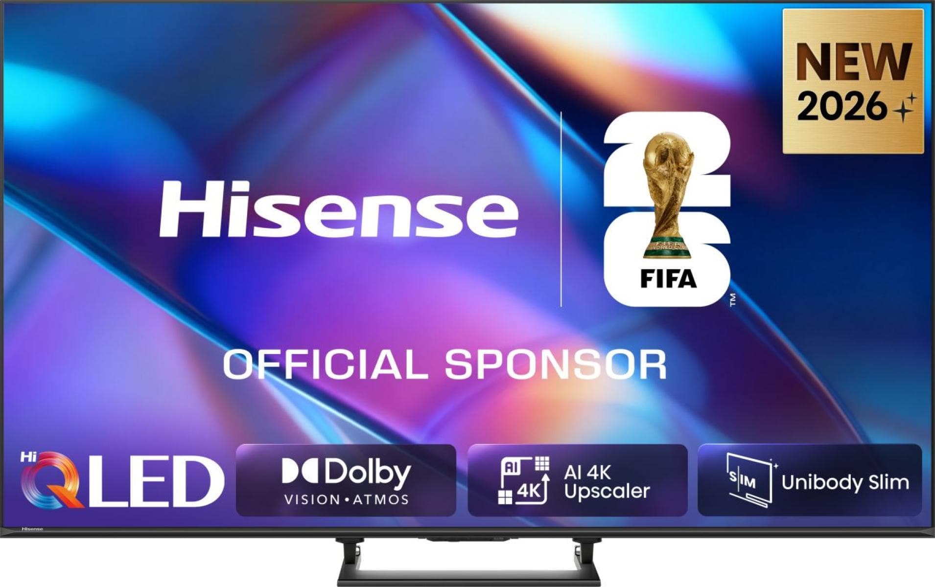 Hisense 55A79S 139,7 cm (55") 4K Ultra HD Smart TV Wi-Fi Nero GARANZIA ITALIA