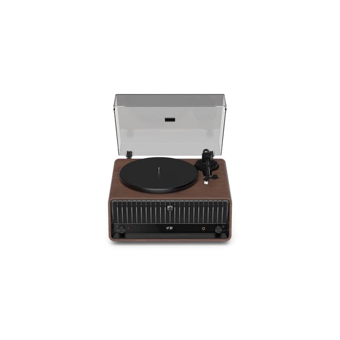 Philips TAV9000D/10 piatto audio Giradischi con trasmissione a cinghia Noce Automatico GARANZIA ITALIA