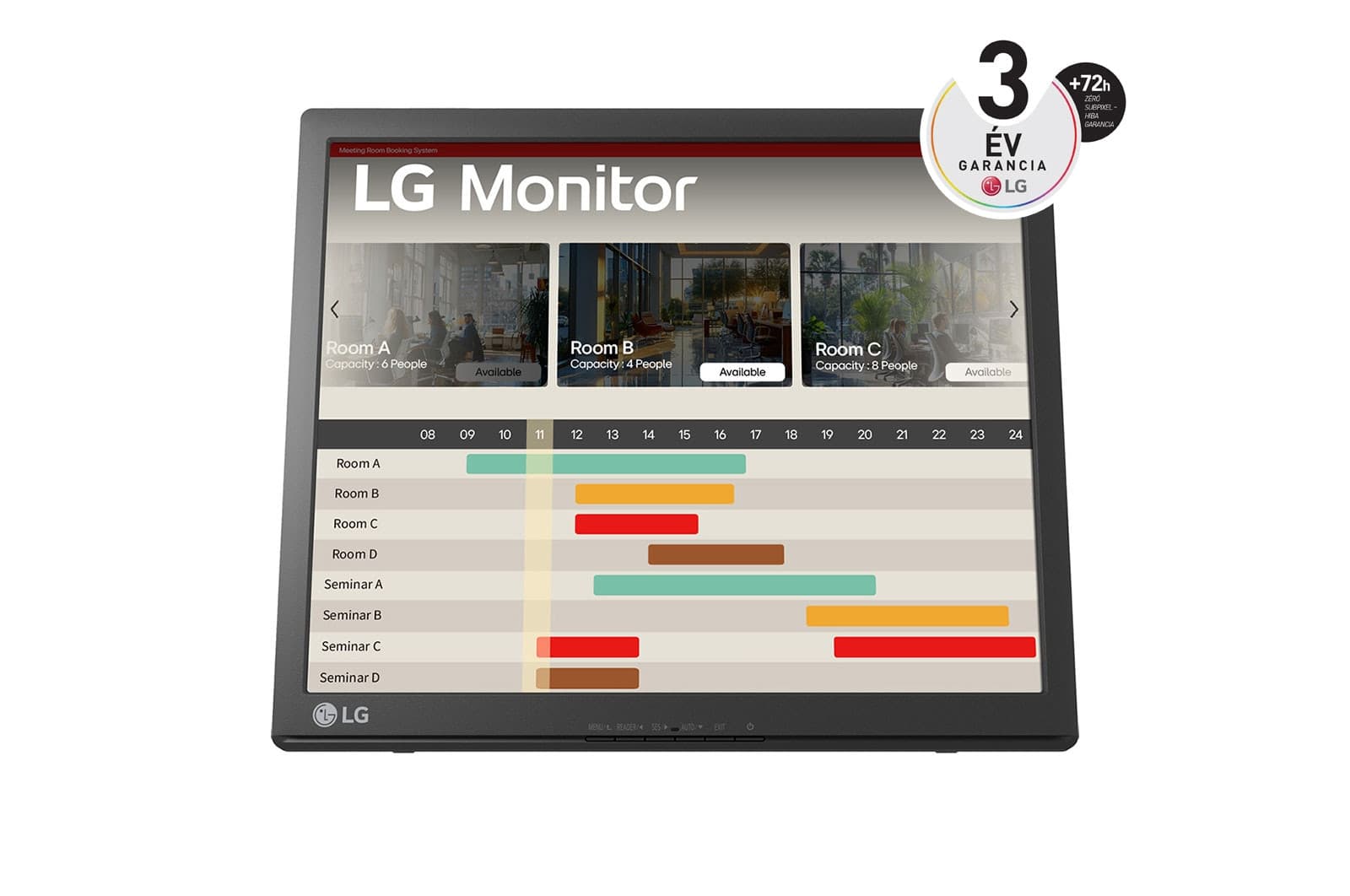 LG 17BR30T-B.AWM Monitor PC 43,2 cm (17") 1280 x 1024 Pixel SXGA LCD Touch screen Nero GARANZIA ITALIA