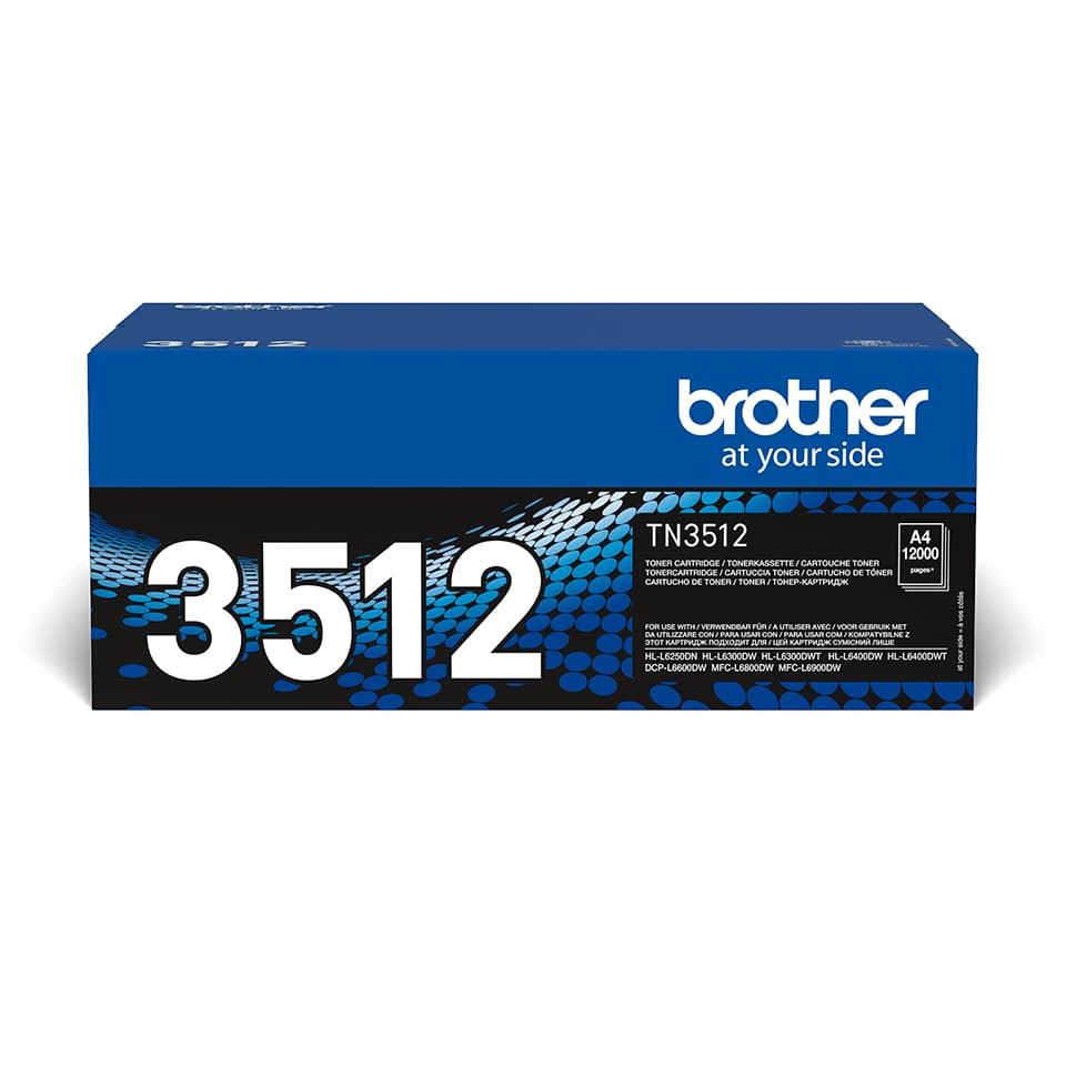 Brother TN-3512 cartuccia toner 1 pz Originale Nero GARANZIA ITALIA
