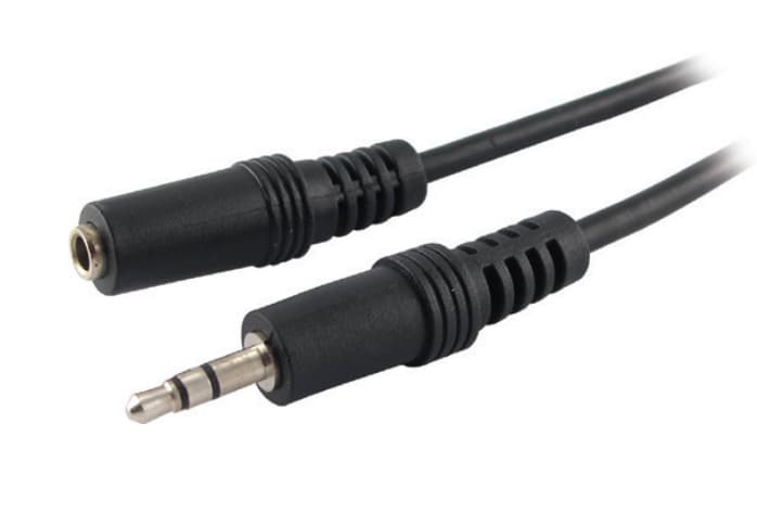 Alpha Elettronica 11-3-011LB cavo audio 5 m 3.5mm Nero GARANZIA ITALIA