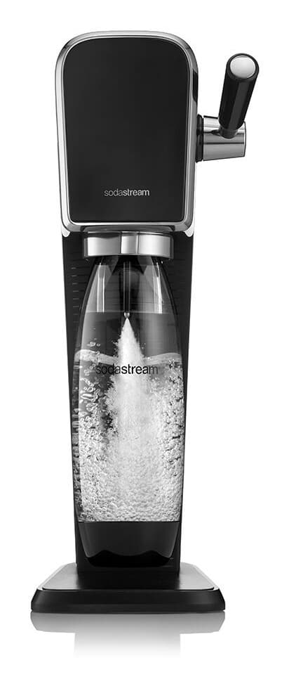 SodaStream ART Nero, Acciaio GARANZIA ITALIA