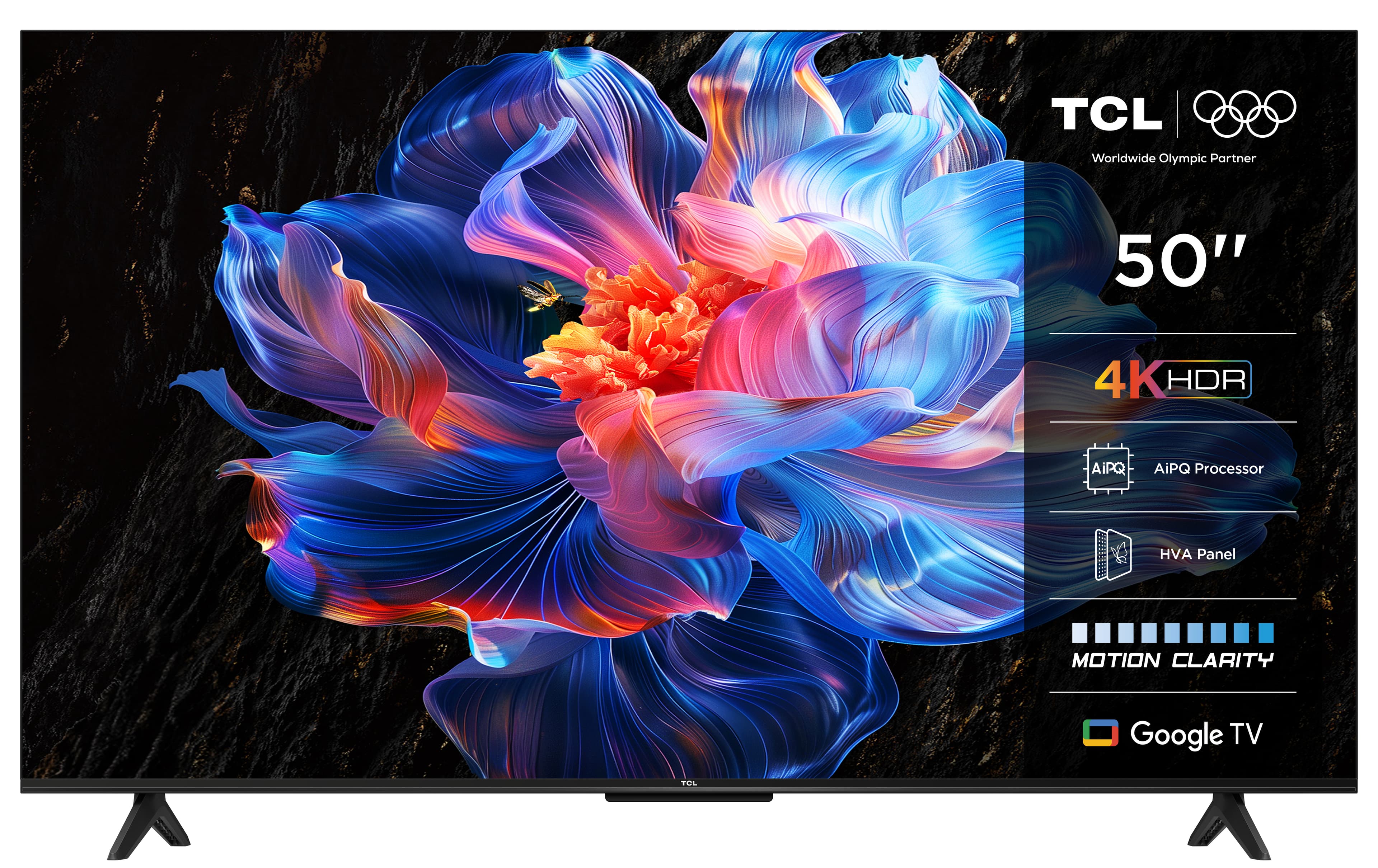 TCL Serie Smart TV 4K Ultra HD 50" 50P69K, Dolby Audio, HDR10+, Google TV GARANZIA ITALIA