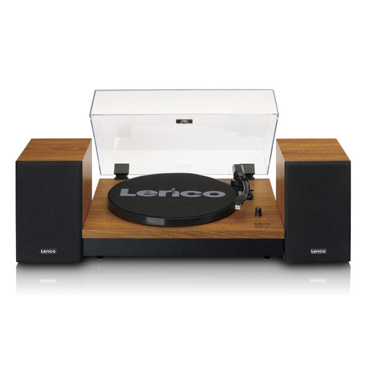 Lenco LS-310WD piatto audio Giradischi con trasmissione a cinghia Nero, Legno Manuale GARANZIA ITALIA