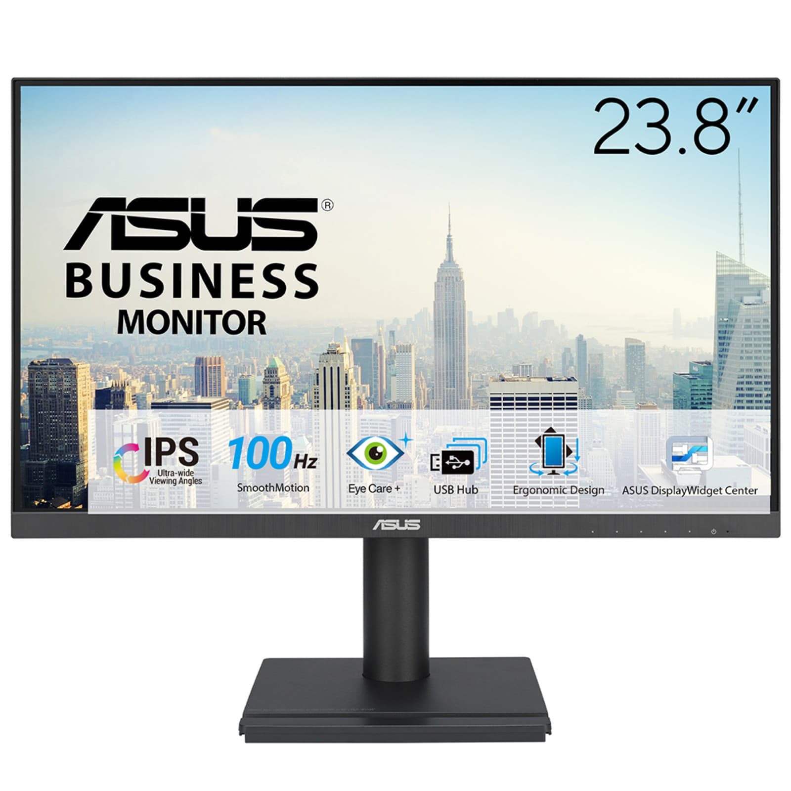 ASUS VA24DQFS Monitor PC 60,5 cm (23.8") 1920 x 1080 Pixel Full HD LCD Nero GARANZIA ITALIA