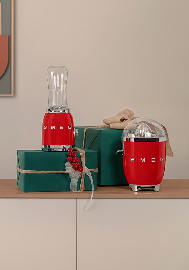 Smeg Spremiagrumi 50's Style – Rosso LUCIDO – CJF11RDEU GARANZIA ITALIA