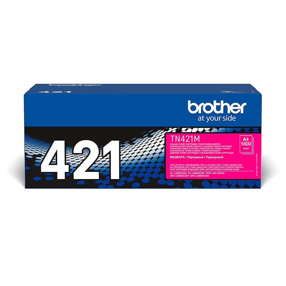 Brother TN-421M cartuccia toner 1 pz Originale Magenta GARANZIA ITALIA