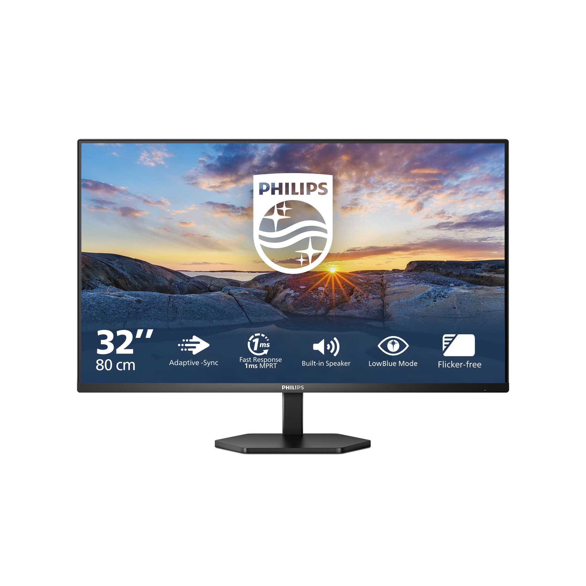 Philips Serie 3000 32E1N3100LA/00 Monitor PC 80 cm (31.5") 1920 x 1080 Pixel Full HD LCD Nero GARANZIA ITALIA