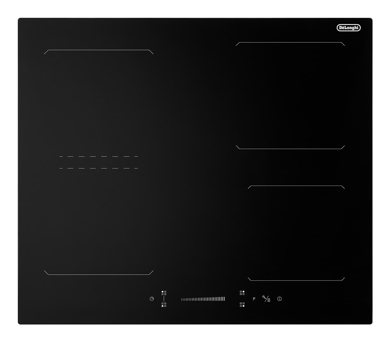 De’Longhi YLI 61 BG piano cottura Nero Da incasso 60 cm Piano cottura a induzione 4 Fornello(i) GARANZIA ITALIA