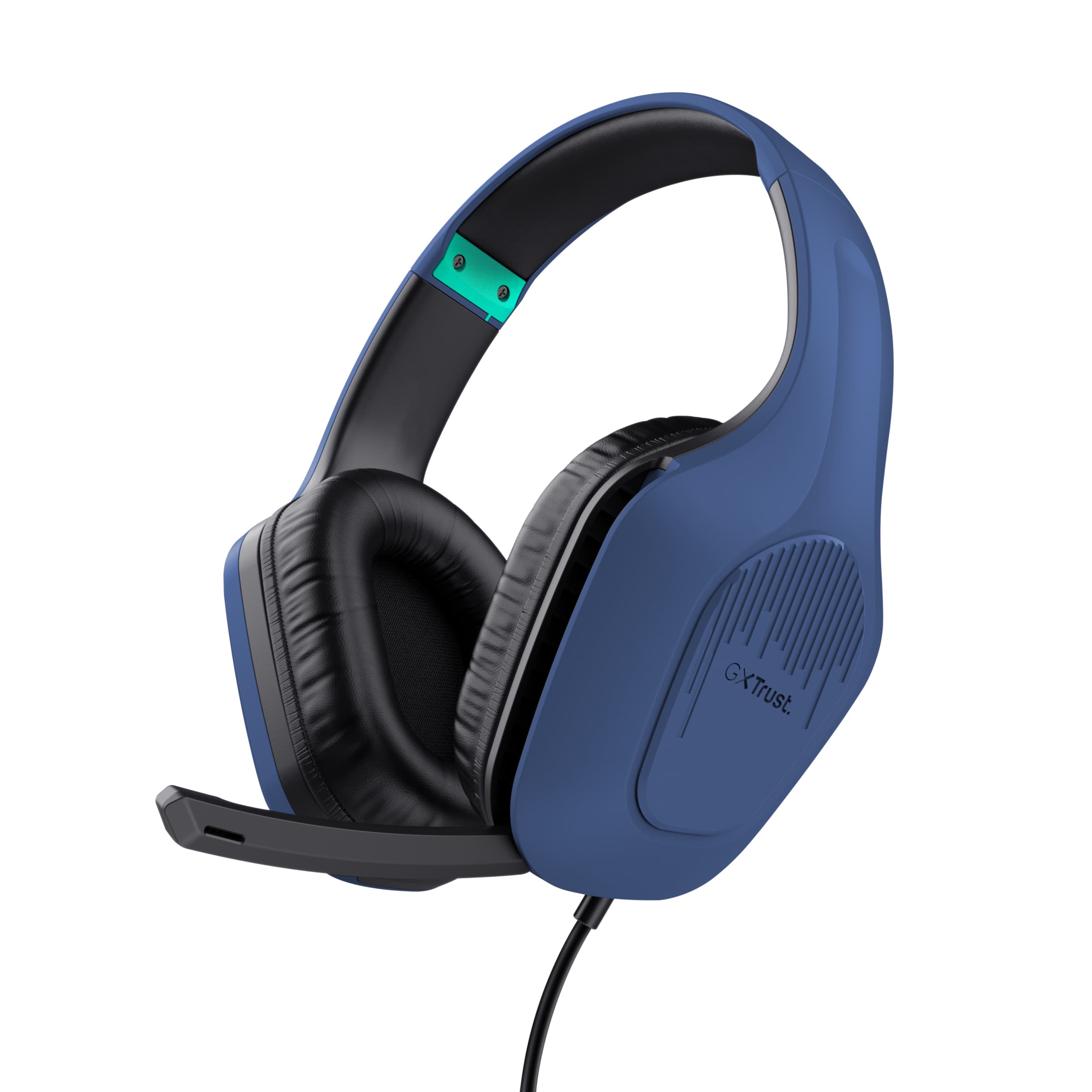 Trust GXT 415B Zirox Auricolare Cablato A Padiglione Gaming Blu GARANZIA ITALIA