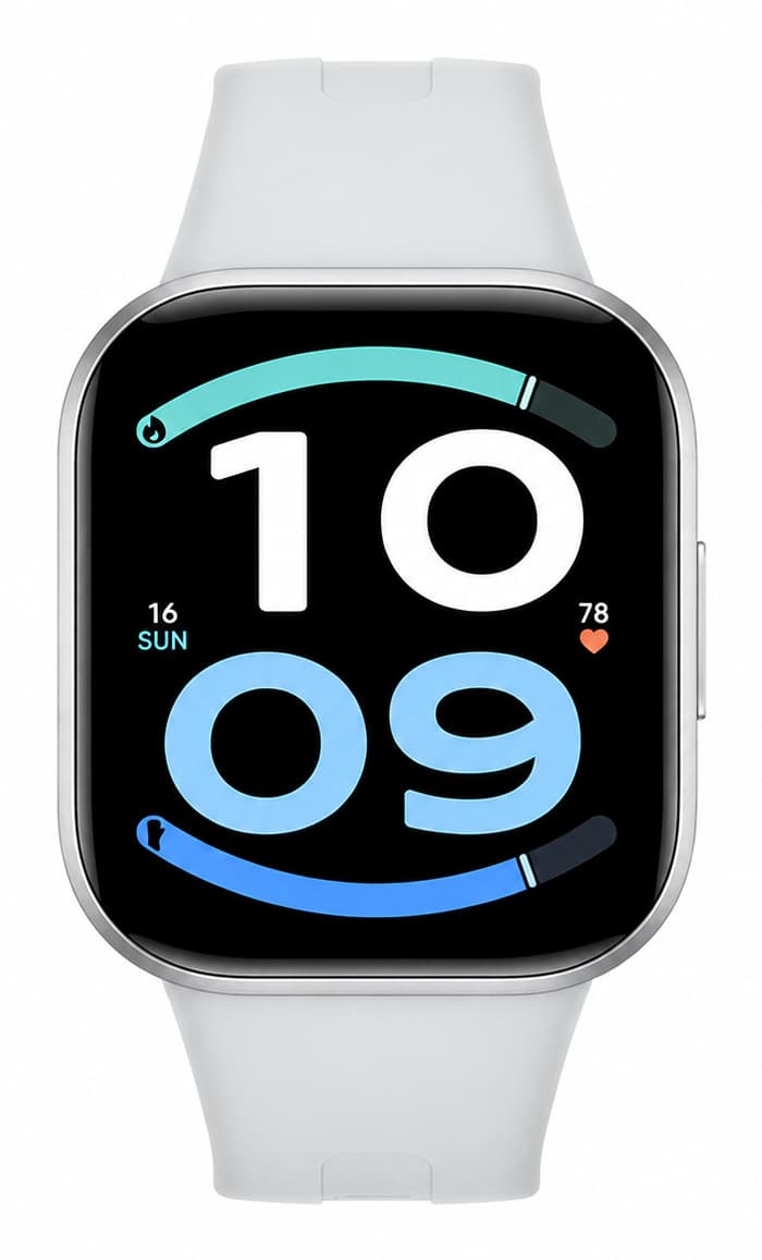 Xiaomi Redmi Watch 6 Active 4,7 cm (1.85") AMOLED 46 mm Digitale 390 x 450 Pixel Touch screen Bianco GPS (satellitare) GARANZIA ITALIA