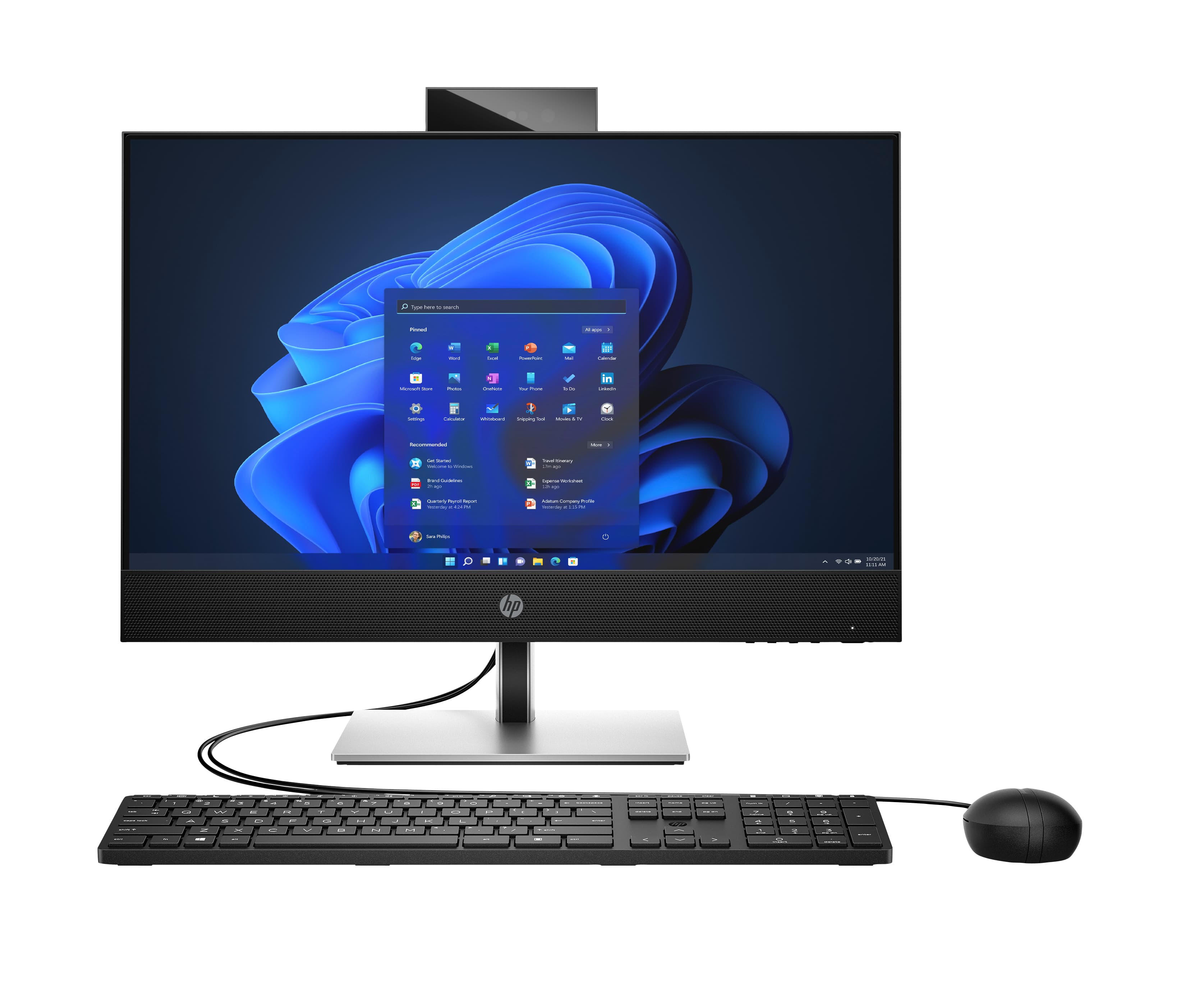 HP ProOne 440 G9 Intel® Core™ i5 i5-14500T 60,5 cm (23.8") 1920 x 1080 Pixel PC All-in-one 16 GB DDR5-SDRAM 512 GB SSD Windows 11 Pro Wi-Fi 6 (802.11ax) Nero GARANZIA ITALIA