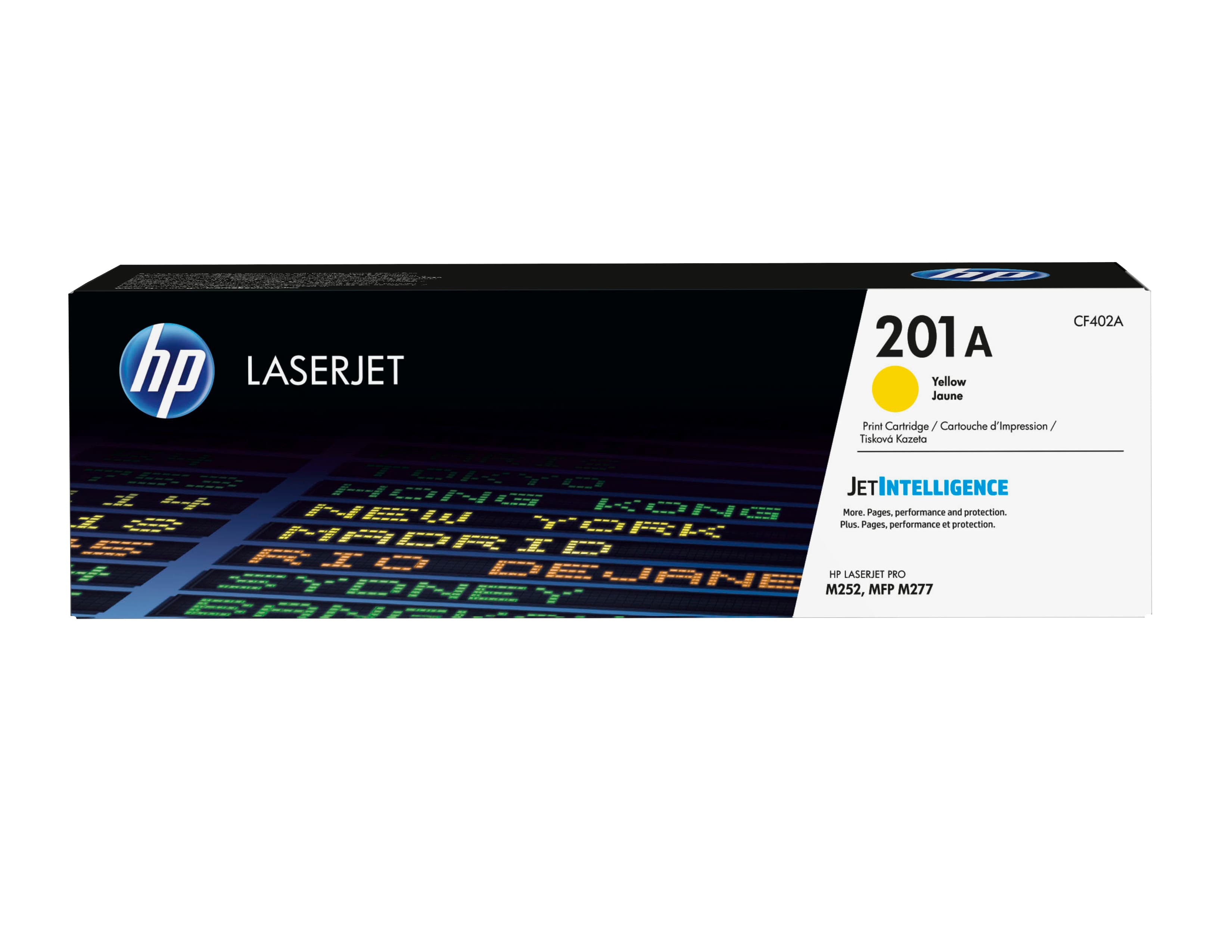 HP Cartuccia Toner giallo originale LaserJet 201A GARANZIA ITALIA