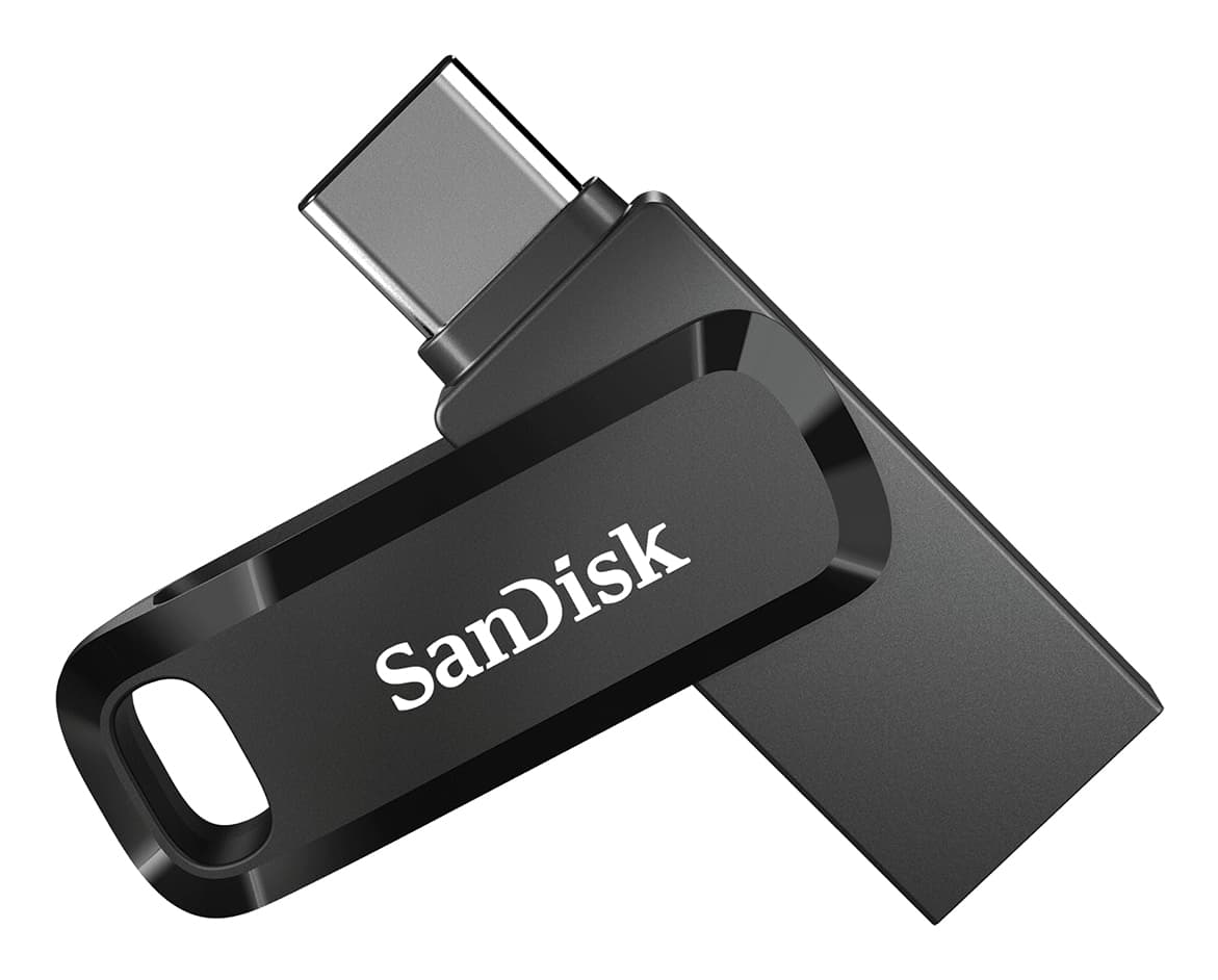 SanDisk Ultra Dual Drive unità flash USB 128 GB USB Type-A / USB Type-C 3.2 Gen 1 (3.1 Gen 1) Nero, Argento GARANZIA ITALIA