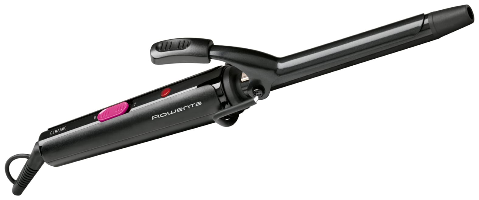 Rowenta Curler 2 CF2119 messa in piega Ferro per ricci Caldo Nero 25 W 1,8 m GARANZIA ITALIA