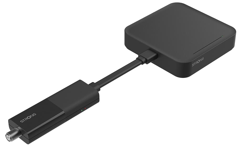 Strong SRT427 Smart TV box Nero 4K Ultra HD 16 GB Wi-Fi Collegamento ethernet LAN GARANZIA ITALIA