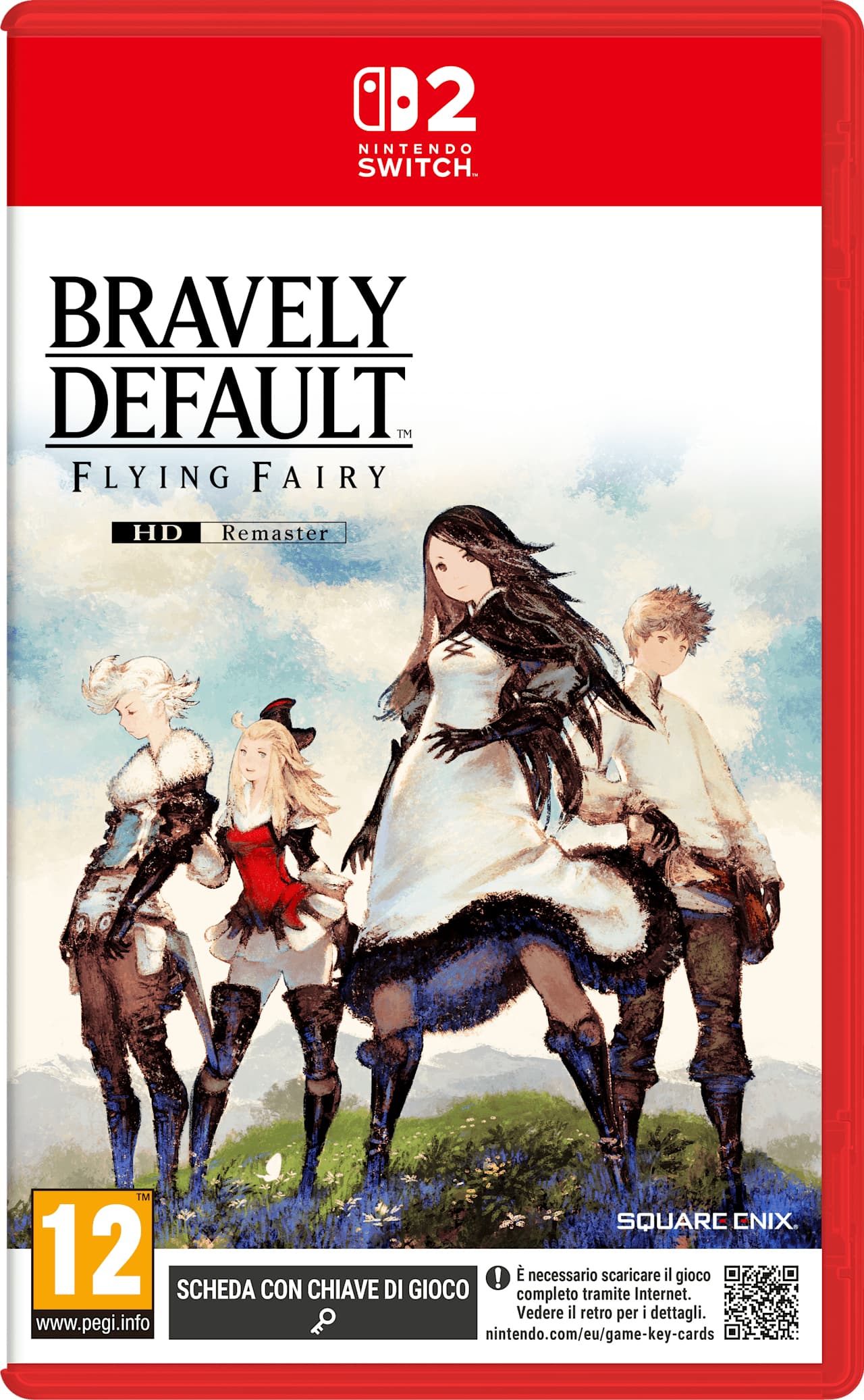 Nintendo Bravely default flying fairy hd remaster​ Rimasterizzata Nintendo Switch 2 GARANZIA ITALIA